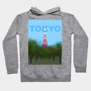 Tokyo Tower (Day, TOKYO) Hoodie